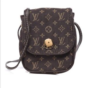 Louis Vuitton Mini Lin Pochette crossbody Ebene